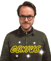 genius eirik Sticker by Nordic Screens