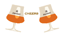 Drink Alcohol Sticker by ARARAT Brandy