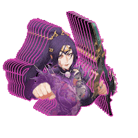 Dance Fist Bump Sticker by DigiDaigaku
