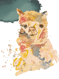 mamabearartist alpaca malenmitfreundenpaderborn mamabearartist malen mit freunden logo Sticker