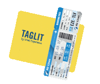 ben gurion flag Sticker by Israelexperience