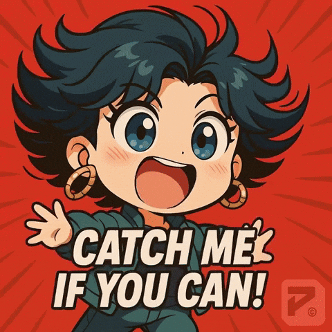 Catch Me If You Can Excitement GIF by Persona
