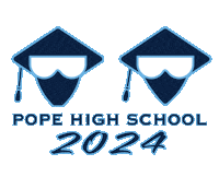 Pope Classof2024 Sticker by CobbSchools