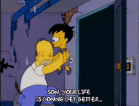 Helping Season 4 GIF by The Simpsons