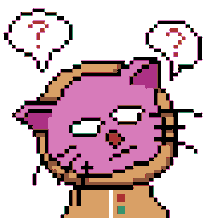 Confused Cat Sticker