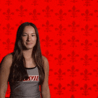 Track Field Go Cards GIF by Louisville Cardinals