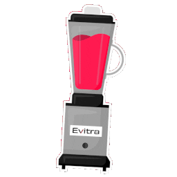Pink Orange Sticker by Loja Gourmet