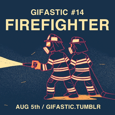 GIFASTIC giphyupload animation fire artists on tumblr GIF