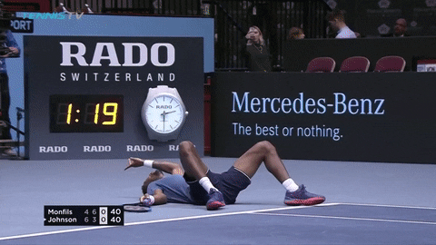 lie down chill out GIF by Tennis TV