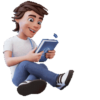 Happy Book Sticker by Colégio Salvatoriano Bom Conselho