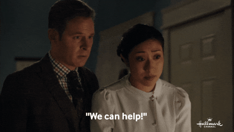 We Can Help When Calls The Heart GIF by Hallmark Channel