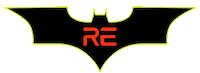 Batman Bat Sticker by Enrico Rigotti