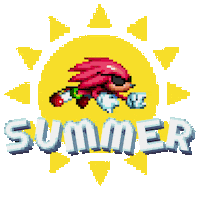 Summer Sun Sticker by Sonic the Hedgehog