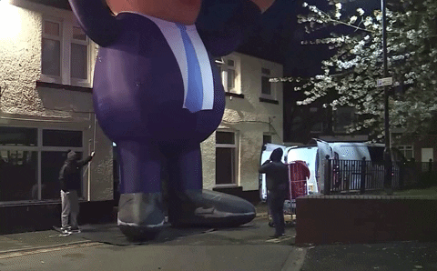 Boris Johnson Balloon GIF by GIPHY News