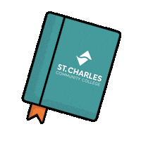 School Spirit Book Sticker by St. Charles Community College