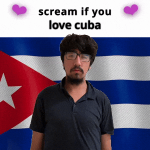 (silent) scream if you love cuba
