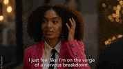 Stressed Out Reaction GIF by grown-ish