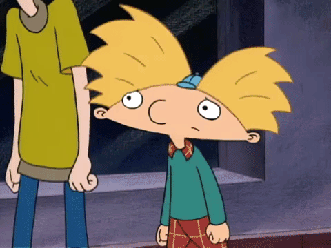 hey arnold nicksplat GIF