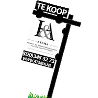 For Sale Makelaar Sticker by Atsma Makelaardij
