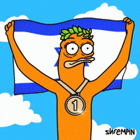 Gold Medal Flag GIF by shremps