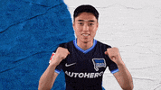 South Korea Football GIF by Hertha BSC