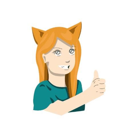 nyankou giphygifmaker like great well done Sticker