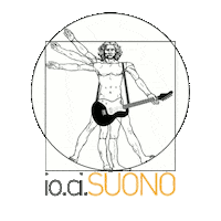 icedrawshere music rock guitar milano Sticker