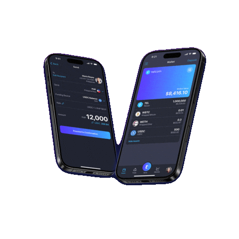Telcoin giphyupload crypto cryptocurrency tel Sticker