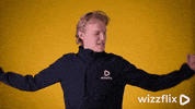 Wizzflix_ yellow power strong good job GIF