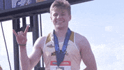 Track And Field Lewis GIF by NDSU Athletics