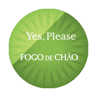 Yes Please No Thanks Sticker by Fogo De Chão