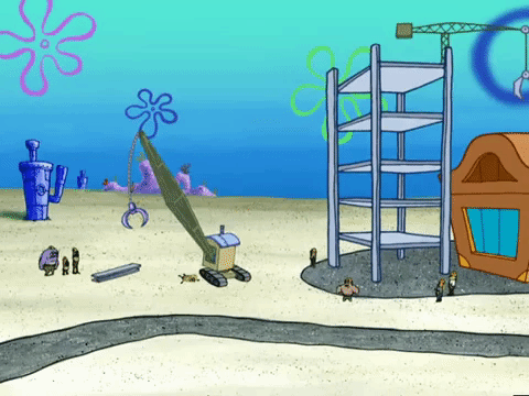 season 4 skill crane GIF by SpongeBob SquarePants