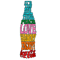 Unity Sticker by Coca-Cola