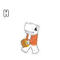Easter Bunny Crypto Sticker by Ordinary Friends
