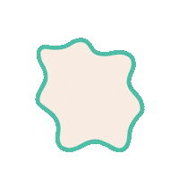 echoluxe link bio 70s modern Sticker