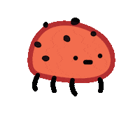 Bug Hello Sticker by TeaBag
