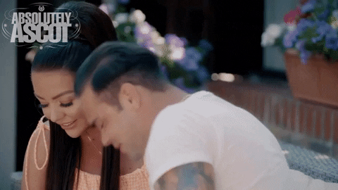 Make Up Reaction GIF by Absolutely Ascot