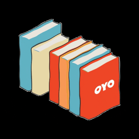 Happy Books GIF by OYO Indonesia