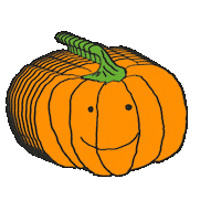 Artandflowersbyrebecca halloween new post orange autumn Sticker