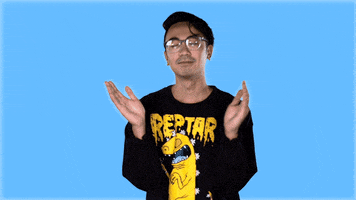 hesitant clap GIF by Sweater Beats