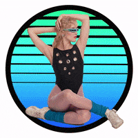 AnimalCrackersClothing 80s feeling myself animal crackers leotard GIF