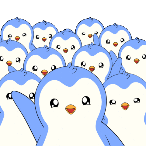One Of Us Hello GIF by Pudgy Penguins