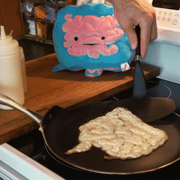 saipancakes giphyupload brain pancakes pancake GIF