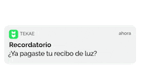 tekaeApp pagos recordatorio tekae unaapptodostuspagos Sticker