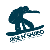 Snow Snowboarding Sticker by Daily Rise Coffee