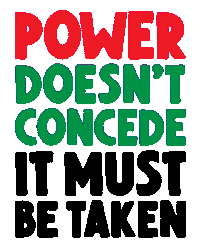 Sticker by No White Saviors