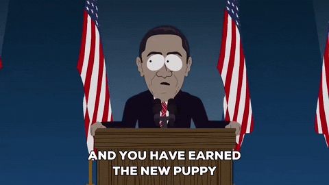 talking barack obama GIF by South Park 