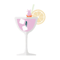 Gin Tonic Sticker by Bierhaus