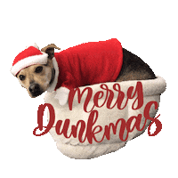 Dog Christmas Chridtmas Sticker by Simple & Sentimental