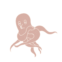 Dance Octopus Sticker